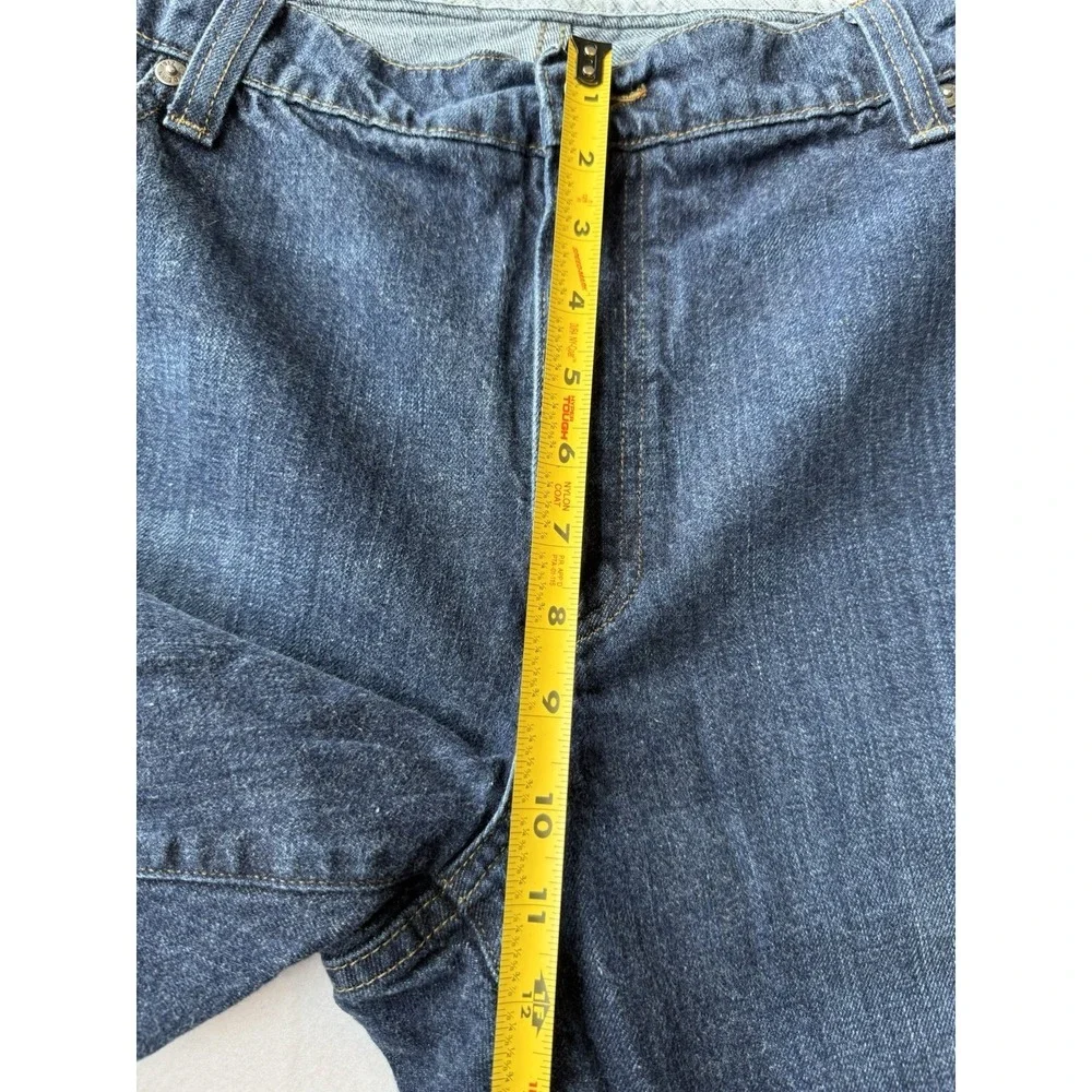 L.L.Bean Mens Jeans 40x34 Blue Classic Fit 100% Cotton Denim Pants